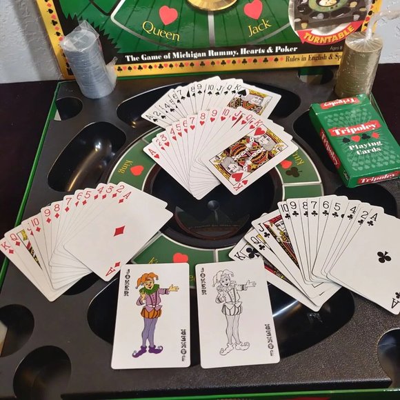 Vtg Tripoley Special Edition Game Complete Rotating Turntable Cadaco 2000 - Picture 2 of 16